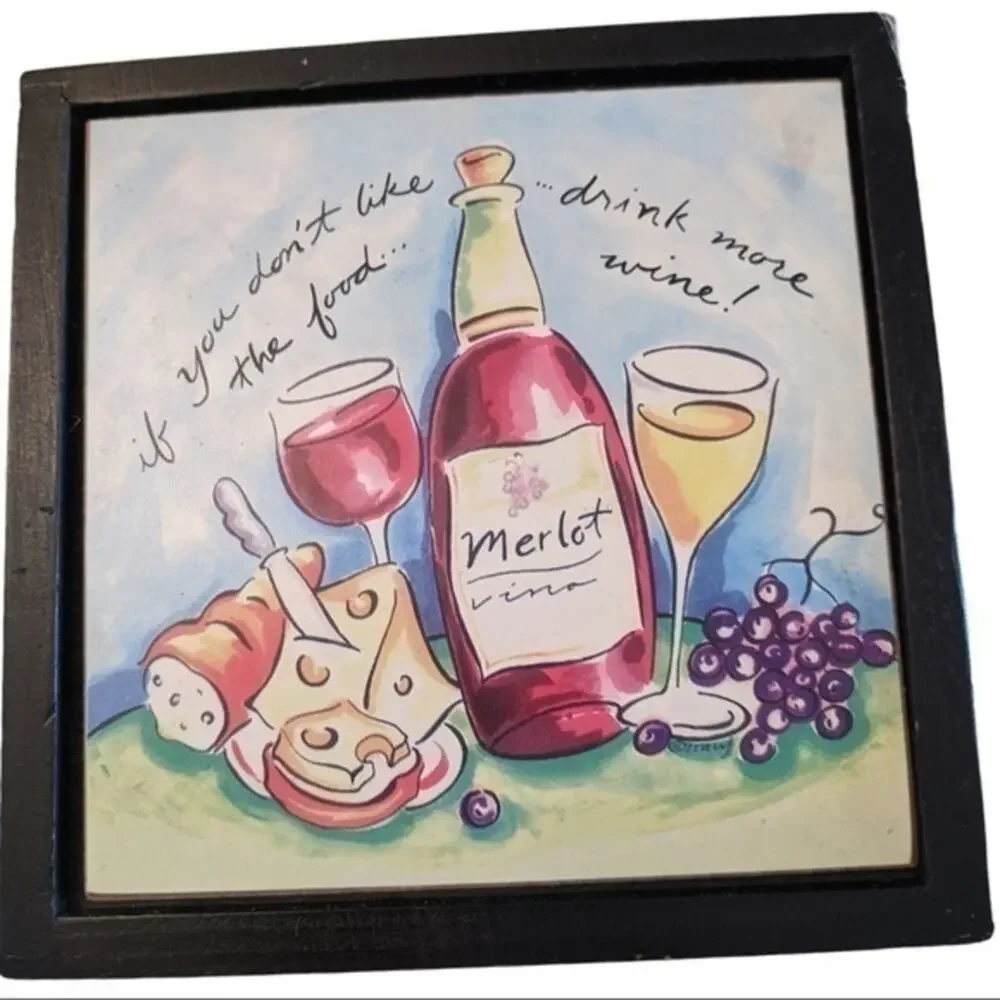 MUD PIE TRACY FLICKING W/BOX 4 COASTERS